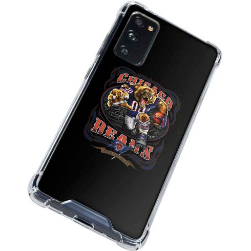 Liquid Blue NFL Chicago Bears Running Back Galaxy S20 FE Clear Case